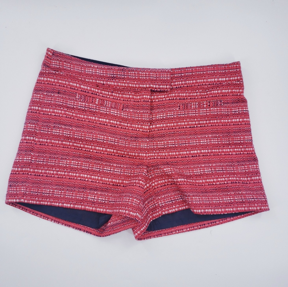 Cynthia Rowley Size 4 Red White Shorts #344